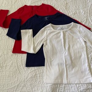 Carter’s Long Sleeve Tops Shirts  Bundle Lot Girls 4T